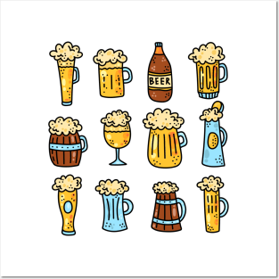 Beer lover Posters and Art
